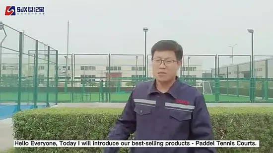 중국 테니스 협회 Padel 테니스 코트 스포츠 시설 공급 업체