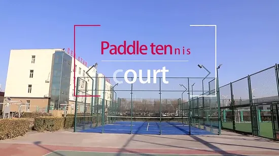 야외 스포츠 이벤트 시설 Canchas De Padel Tennis China